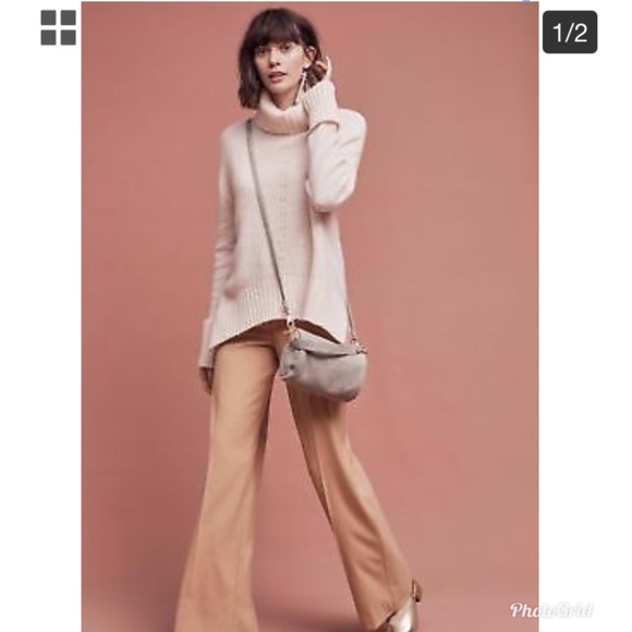 Moth Oversized Wool Blend Turtleneck Sweater - Picture 2 of 15